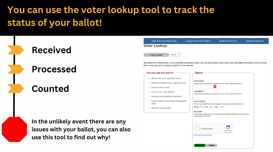 Voter Lookup Tool